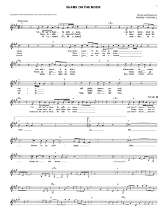 Shame On The Moon von Bob Seger (Download) 