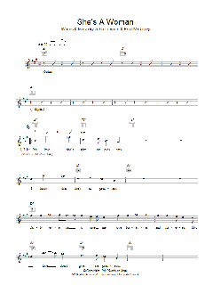 She's A Woman von The Beatles (Download) 