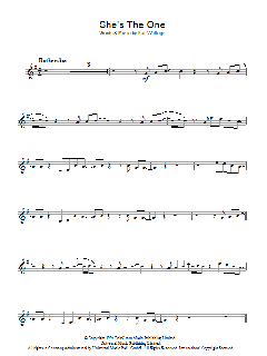 She's The One von Robbie Williams (Download) 