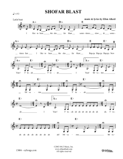 Shofar Blast (Download) 