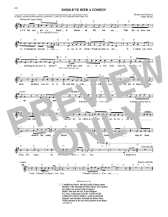 Should've Been A Cowboy von Toby Keith (Download) 