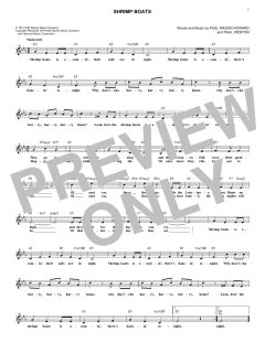 Shrimp Boats von Paul Weston (Download) 