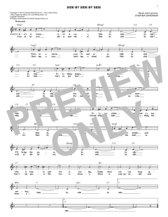 Side By Side By Side von Stephen Sondheim (Download) 