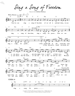 Sing a Song of Freedom (Download) 