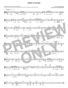 Singin' In The Rain von Arthur Freed (Download) 