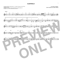 Sleepwalk von Santo & Johnny (Download) 