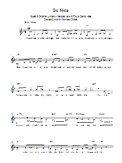 So Nice von Norman Gimbel (Download) 