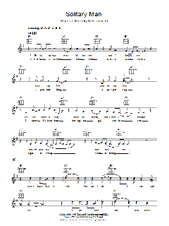Solitary Man von Neil Diamond (Download) 