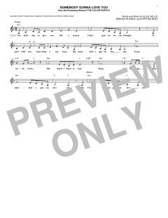 Somebody Gonna Love You von Allee Willis (Download) 