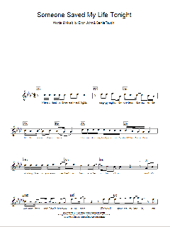 Someone Saved My Life Tonight von Elton John (Download) 