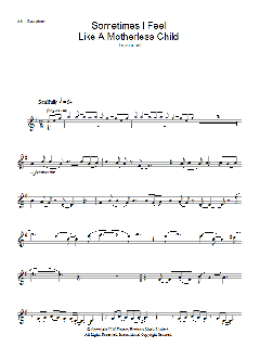 Sometimes I Feel Like A Motherless Child von Traditional (Download) 