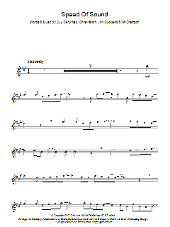 Speed Of Sound von Coldplay (Download) 