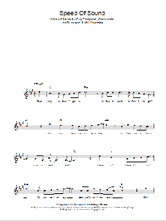 Speed Of Sound von Coldplay (Download) 