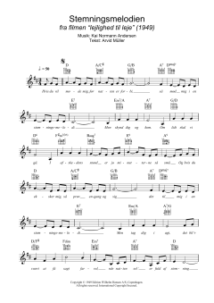 Stemningsmelodien von Kai Normann Andersen (Download) 