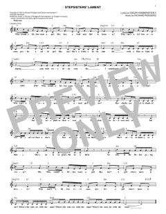 Stepsisters' Lament von Richard Rodgers (Download) 