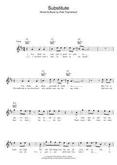 Substitute von The Who (Download) 