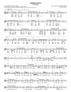 Summer Nights von Olivia Newton-John (Download) 