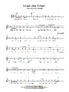 Sweet Little Sixteen von Chuck Berry (Download) 