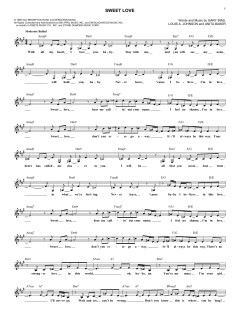 Sweet Love von Anita Baker (Download) 