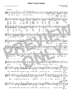 Sweet Talkin' Woman von Electric Light Orchestra (Download) 