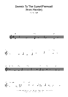 Sweets To The Sweet - Farewell von Patrick Doyle (Download) 