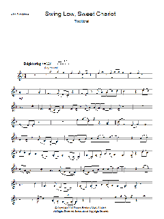 Swing Low, Sweet Chariot von Traditional (Download) 