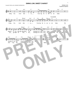 Swing Low, Sweet Chariot (Download) 