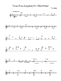 Symphony No 40 von Wolfgang Amadeus Mozart (Download) 