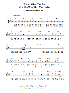 Tain't What You Do von Mildred Bailey (Download) 