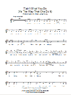 'Tain't What You Do von Ella Fitzgerald (Download) 