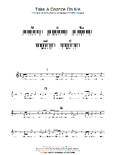 Take A Chance On Me von ABBA (Download) 