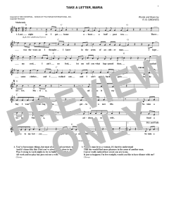 Take A Letter, Maria von R.B. Greaves (Download) 