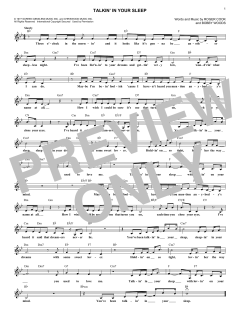 Talkin' In Your Sleep von Crystal Gayle (Download) 