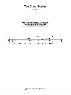 Ten Green Bottles von Traditional (Download) 