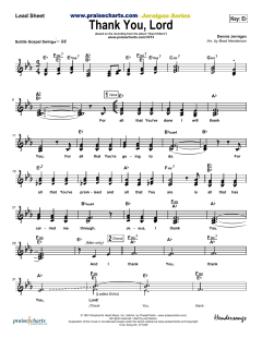 Thank You Lord von Dennis Jernigan (Download) 