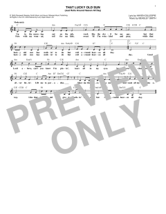 That Lucky Old Sun von Johnny Cash (Download) 