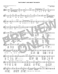 That's What I Like About The South von Andy Razaf (Download) 