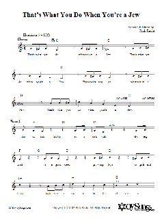 That's What You Do When You're a Jew von Rick Recht (Download) 