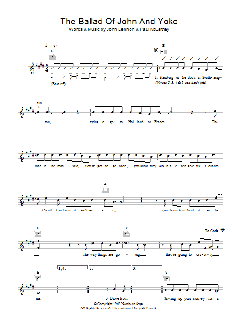 The Ballad of John and Yoko von The Beatles (Download) 