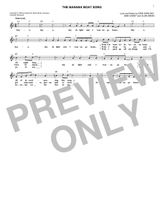 The Banana Boat Song von Steve Lawrence (Download) 