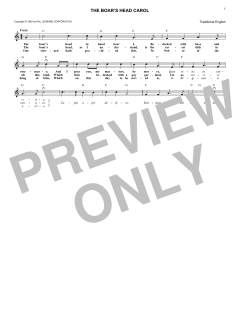 The Boar's Head Carol (Download) 