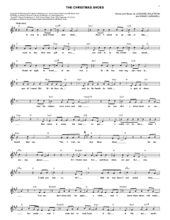 The Christmas Shoes von Eddie Carswell (Download) 