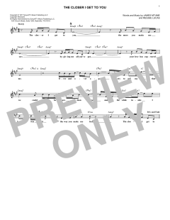 The Closer I Get To You von James Mtume (Download) 