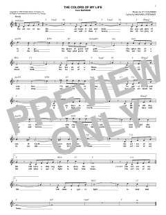 The Colors Of My Life von Michael Stewart (Download) 