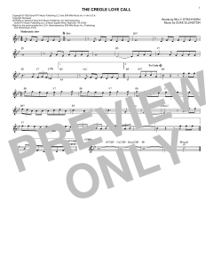 The Creole Love Call von Duke Ellington (Download) 