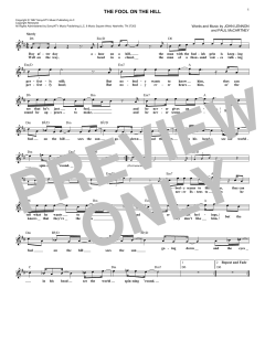 The Fool On The Hill von The Beatles (Download) 