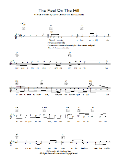 The Fool On The Hill von The Beatles (Download) 