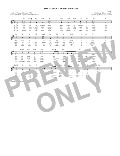The God Of Abraham Praise von Traditional Hebrew Melody (Download) 
