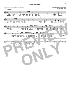 The Green Door von Jim Lowe (Download) 