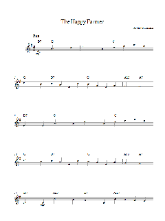 The Happy Farmer von Robert Schumann (Download) 